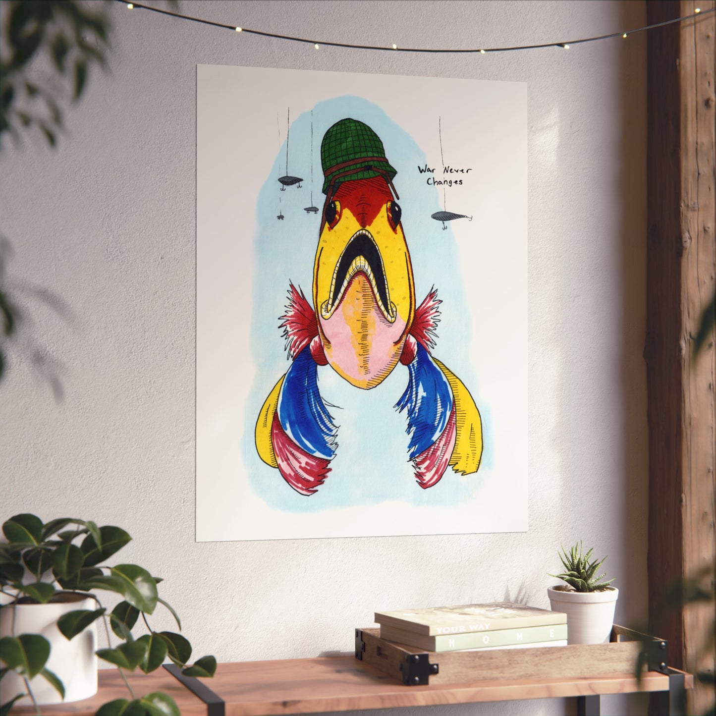 "War Never Changes" Art Print