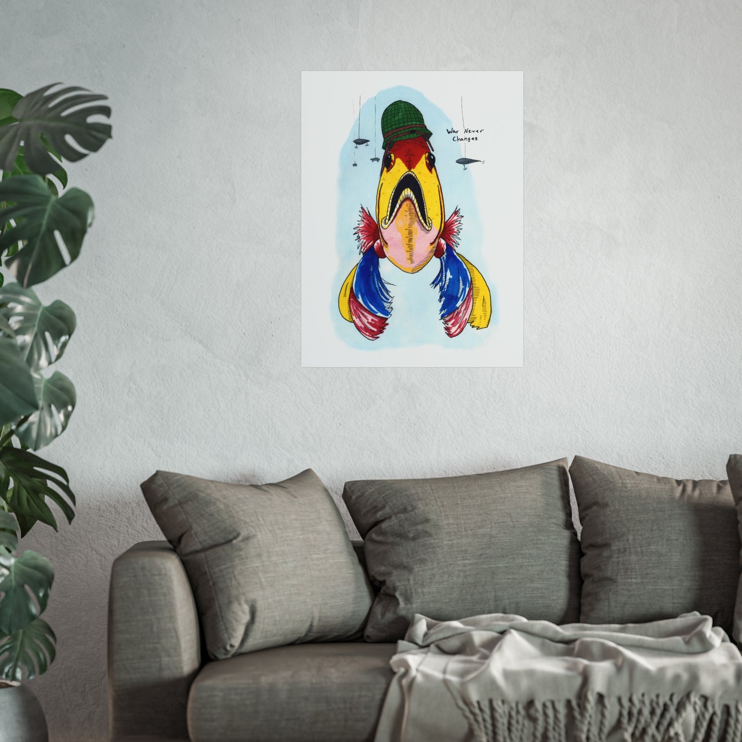 "War Never Changes" Art Print